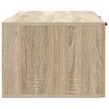 vidaXL Nástenná TV skrinka Dub sonoma 98 x 41 x 30 cm Kompozitné drevo