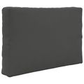 vidaXL Vankúš na vonkajšiu pohovku Polyester Antracitová 60 x 60 cm