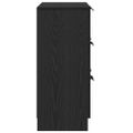 vidaXL Servírovacia skriňa Čierny dub 60 x 30 x 70 cm Kompozitné drevo