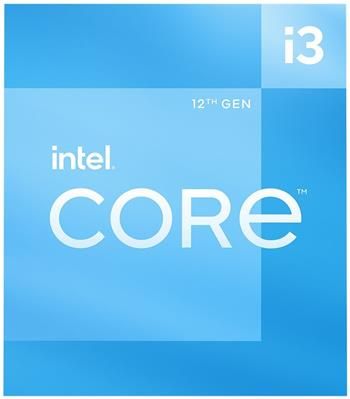 Intel/Core i3-12100/4-Core/3,3GHz/LGA1700 Procesor, 4 jadrá, 8 vlákien, max. 4,3GHz, 12MB, LGA1700, 60W TDP, BOX