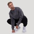 Mikina Persistence Washed Gray - GymBeam, veľkosť S