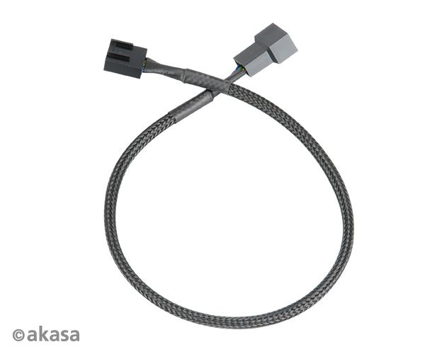 AKASA - PWM predlžovací kábel ventilátora 4 ks
