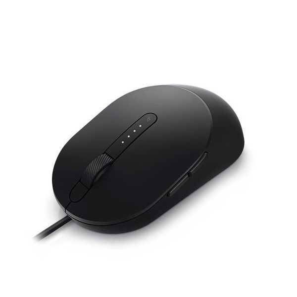 DELL myš MS3220 /laserová/ USB/ drátová/ čierna Myš, drátová, laserová, 3200dpi, 5 tlacítko, USB, čierna