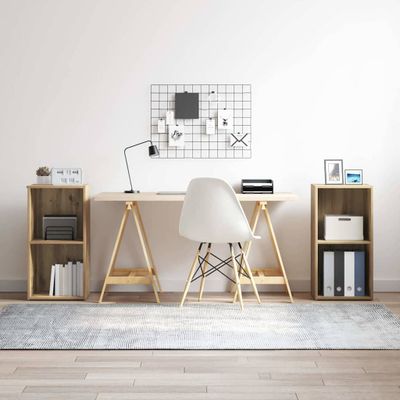 vidaXL Zostava TV skriniek 2 pcs Remeselný dub 37 x 35 x 72 cm