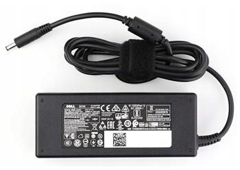 Dell 90W AC adaptér 3pin Inspiron 7590, Latitude 3400, 3500, Vostro 7590 Napájací adaptér, originálny, 90W, napájací kábel 1,83m, pre Inspiron, Latitude, Optiplex, Vostro, čierny