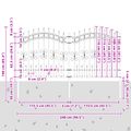 vidaXL Záhradný plot KAMPEN 240 x 166 cm Povrchovo upravená oceľ Sivá