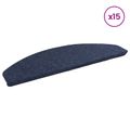 vidaXL Samolepiace schodové rohože 15 ks 80 x 28 x 3,5 cm Modrá