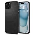 Puzdro Spigen Liquid Air pre iPhone 15 6,1" matná čierna