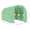 vidaXL Skleník 9 m² 4,5x2x2 cm