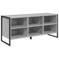 vidaXL Skriňa na topánky 100 x 35 x 44 cm Kompozitné drevo Sivý Sonoma