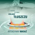 Súprava zelenej masážnej hula hoop obruče HMS HHM14 a bedrového pásu HMS BR163 Plus size