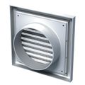 Mriežka VENTS MV 100Vs 154x154mm s nástavcom