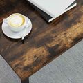 vidaXL Konferenčný stolík Dymová dub 100 x 50 x 45 cm Kompozitné drevo