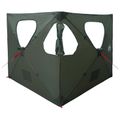 vidaXL Poľovnícky stan 145 x 145 x 150 cm Armádna zelená