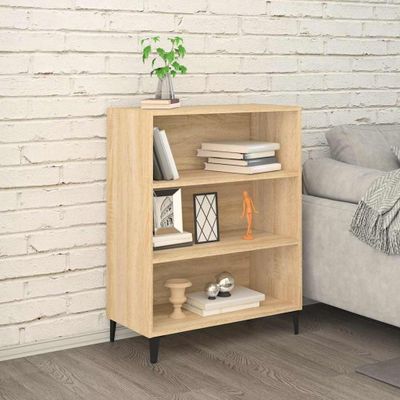 vidaXL Komoda dub sonoma 69,5x32,5x90 cm spracované drevo