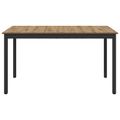 vidaXL Jedálenské stoly 140 x 80 x 75 cm Kompozitné drevo Dub artisan