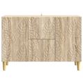 vidaXL Servírovacia skriňa Dub sonoma 89 x 34,5 x 60 cm