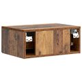vidaXL Nočný stolík 2 ks Staré drevo 49 x 34,5 x 20 cm