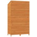 vidaXL Záhradná kôlňa hnedá 102x52x174,5 cm masívne jedľové drevo