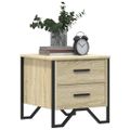 vidaXL Nočné stolíky 2 ks dub sonoma 40x41x40 cm kompozitné drevo