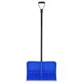 vidaXL Lopata na sneh modrá 147 cm kov