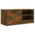 vidaXL TV stolíky 2 ks dymový dub 80x35x36,5 cm spracované drevo