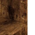vidaXL Stojan na akvárium dymový dub 60,5x36x72,5 cm kompozitné drevo