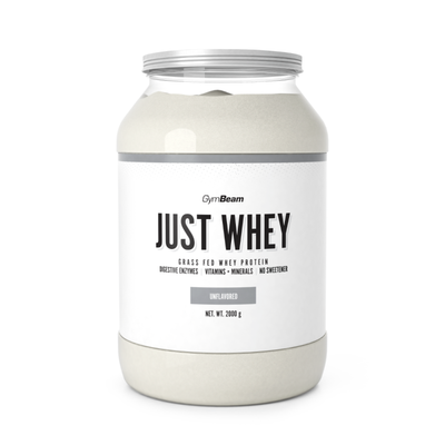 Just Whey Grass-Fed Protein – GymBeam, bez príchute, 2000 g