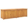 vidaXL Záhradný box 175x50x55 cm, tíkový masív