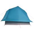 vidaXL Tipi stan 10-miestny Modrá taft