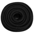 vidaXL Lodné lano čierne 20 mm 100 m polypropylén