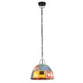 vidaXL Industriálna vintage závesná lampa 25 W, farebná 31 cm E27