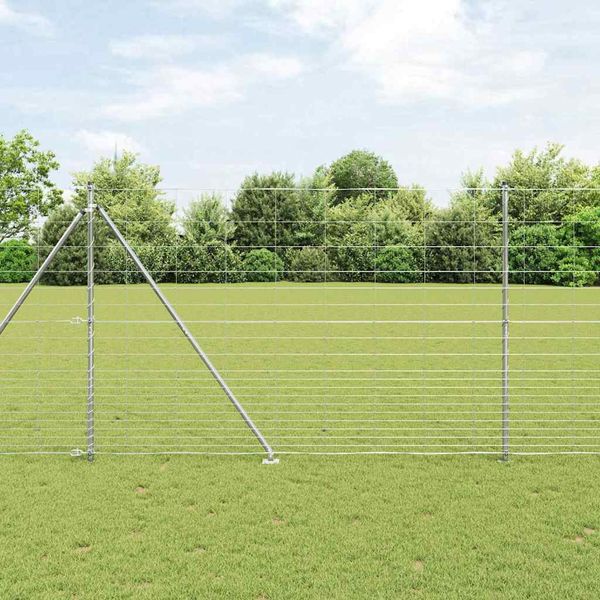 vidaXL Zváraný drôtový plot s hrotmi 25 x 1,6 m (Š x V)