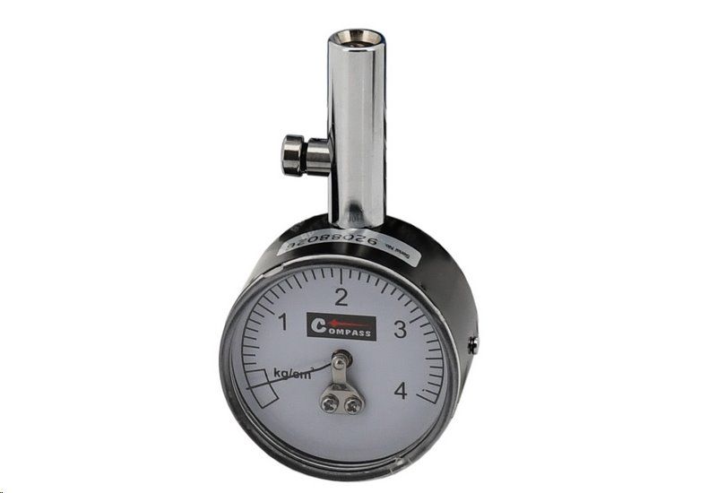 Merací tlak v pneumatikách Compass PROFI 4 kg/cm2