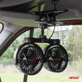 Ventilátor do auta s klipom 2x4" 12V