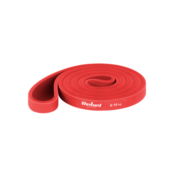 Guma posilovací REBEL RBA-3001-2 Power Band PT-2 6-14kg Červená