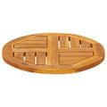 vidaXL Stolová doska Ø40x2 cm okrúhla akáciový masív