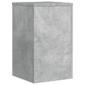 vidaXL Stojany na rastliny 2 ks betónovosivé 30x30x50 cm kompoz. drevo