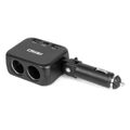 Predlžovacia zásuvka 2x USB-A 1x USB-C 12/24V 100W 180° AMiO-04357