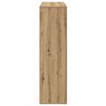 vidaXL Rozdeľovacia knižnica dub artisan 102x29x103,5 cm kompoz.drevo