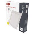 LED vstavané svietidlo NEXXO, štvorec, biely, 18W, neutrálna biela