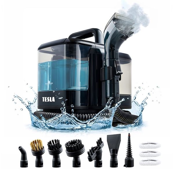 TESLA PowerWash & Steam Station TQS600 - viacúčelový vysávač s funkciou pary