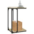 vidaXL Bočný stolík dub sonoma 40x30x60 cm spracované drevo