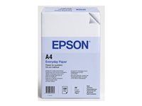 Jasne biela - A4 (210 x 297 mm) - 75 g/m² - 500 listov obyčajný papier