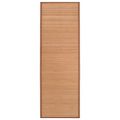 vidaXL Podložka na jogu hnedá 60x180 cm bambusová