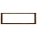 vidaXL Kockové police 4 ks dymový dub 80x15x26,5 cm spracované drevo