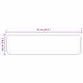 vidaXL Protišmykové schodové rohože 15 ks 75 x 20 cm Krémová PP