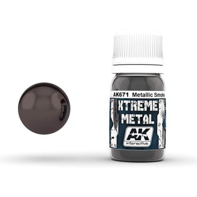 AK Interactive: Xtreme Metal - Smoke Metallic