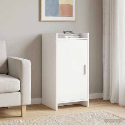 vidaXL Servírovacia skriňa Biela 40 x 36 x 80 cm Kompozitné drevo