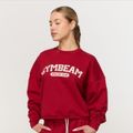 Dámska mikina Varsity Red - GymBeam, veľkosť XL
